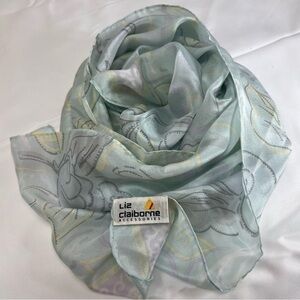 Vintage 1980's Liz Claiborne silk scarf